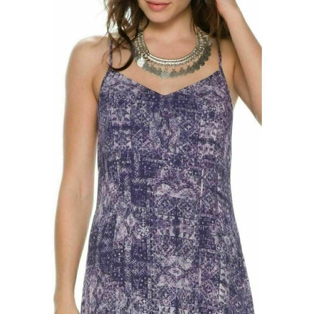 Others Follow Women’s Purple Feeling Good Purple Slit Maxi Dress Bluefly Size S - Picture 7 of 12